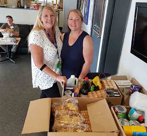 Mim from Mims Kitchen Byron Bay donor to the Mullumbimby and District Neighbourhood Centre Mullumbimby
