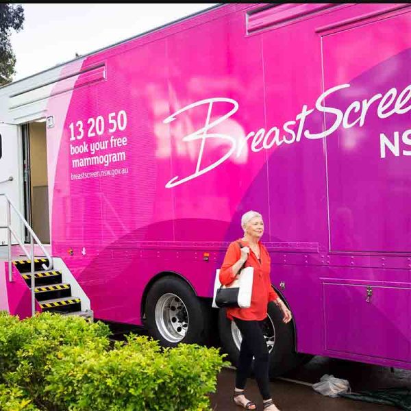 Breast Screening Bus Mullumbimby District Neighbourhood Centre